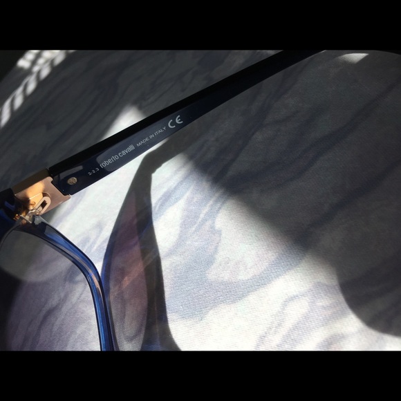 Roberto Cavalli Blue and Gold Sunglasses ✨ main image 6